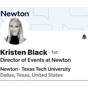 Newton LinkedIn Banner Graphic - Quotes Motif 1584x396