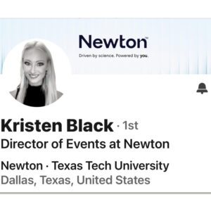 Newton LinkedIn Banner Graphic - Glass Motif 1584x396