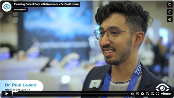 Elevating Patient Care with Neurolens - Dr. Paul Lovero