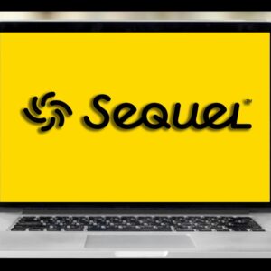 Sequel Logo Black - Vector (Best for Print)