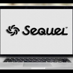 Sequel Logo Black PNG (Transparent Background - Best for Digital Use)